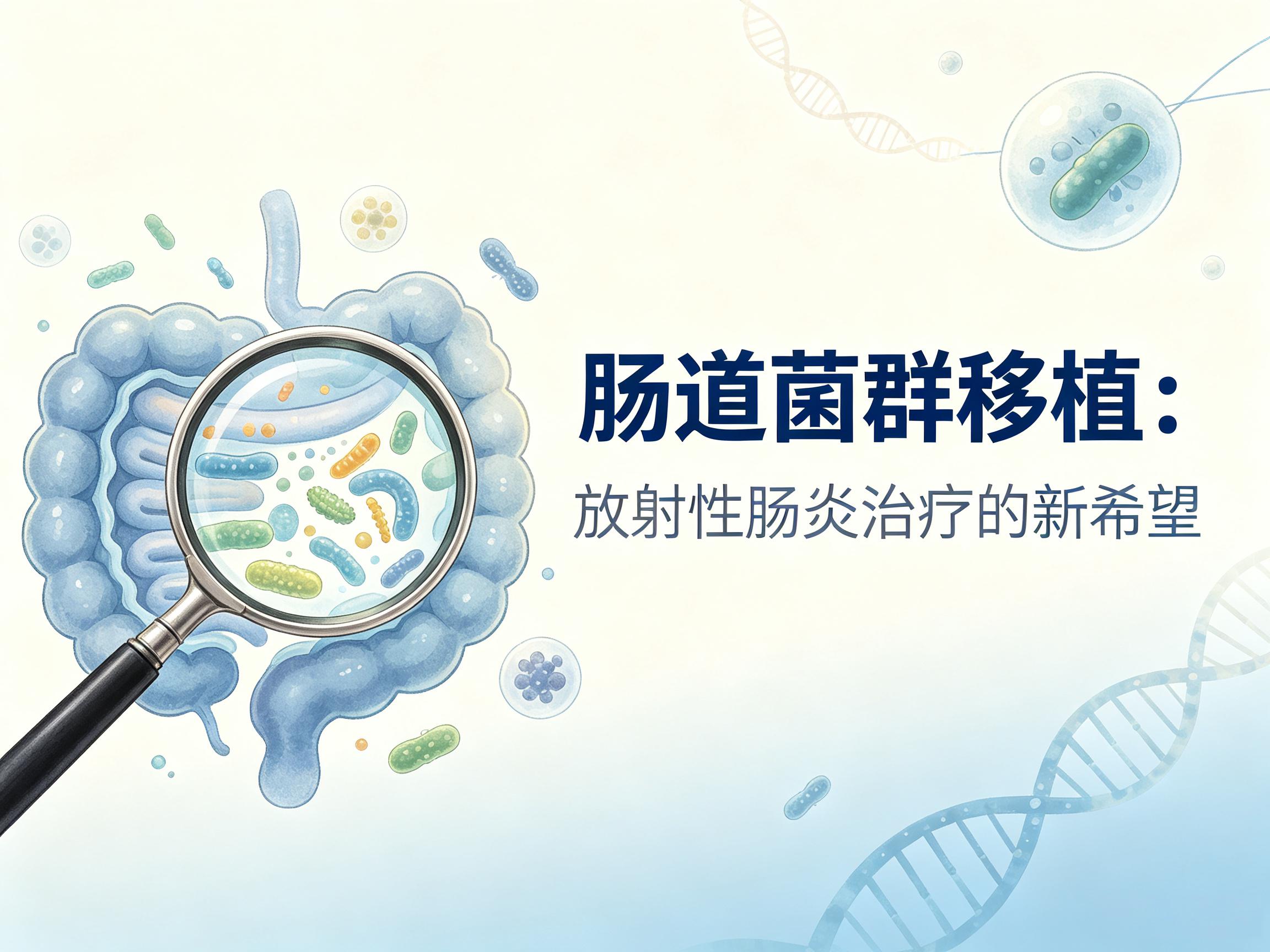 绥化市|第3期 肠道菌群移植：放射性肠炎治疗的新希望